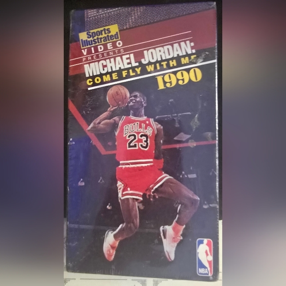 Sealed Michael Jordan Come Fly With Me 1990 VHS - Picture 1 of 5